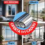 Folie Protectie Solara pentru Geamuri
