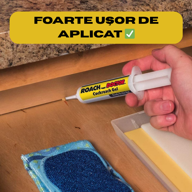 Insecticid Gel Anti-Gândaci tip seringă